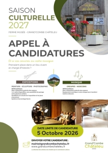 SAISON CULTURELLE 2027 - CANDIDATURE 