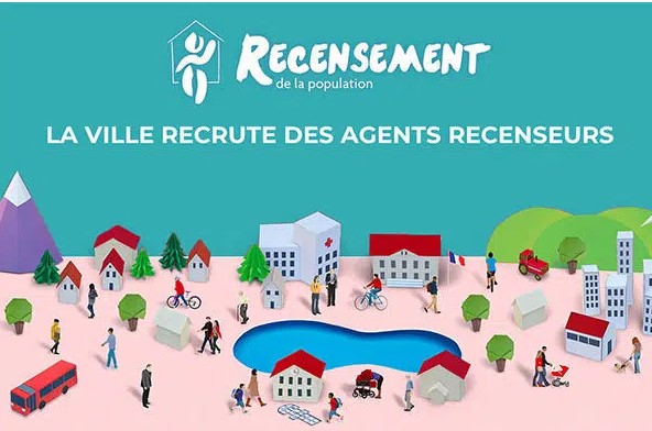 publication recrutement agent recenseur 