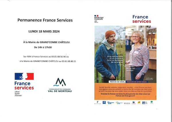 Permanence Maison France Services