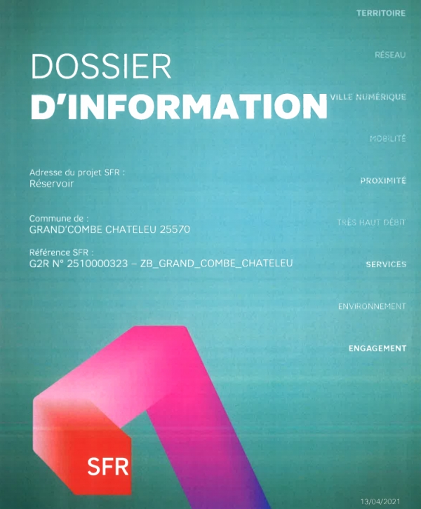 Dossier d&#039;information antenne  4G
